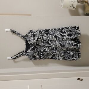 Swim Solutions women's Bow front Swim Dress size 18 Tummy control EUC